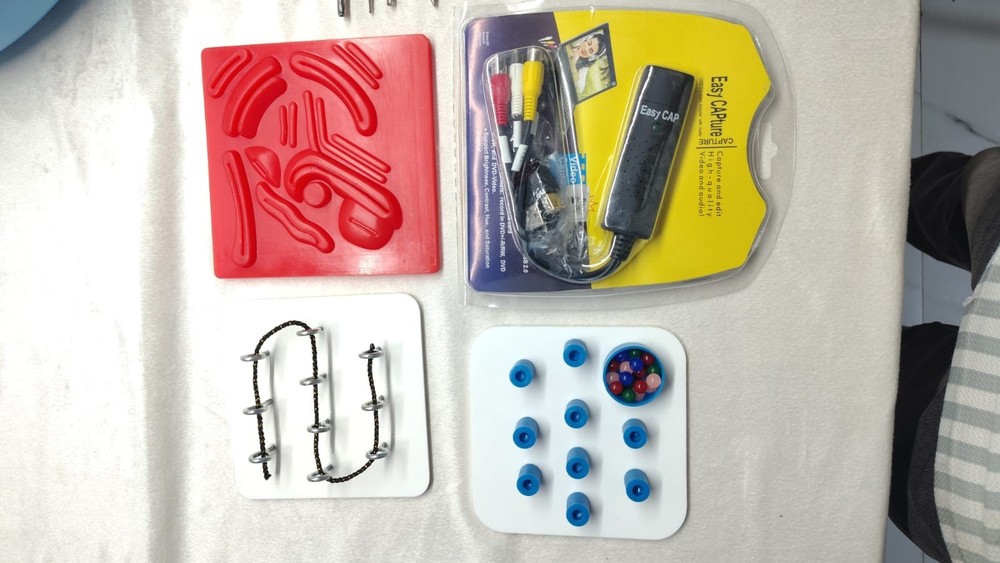 Laparoscopic Simulator Complete Training Kits Six Basic Instrument ss 5mmx330mm