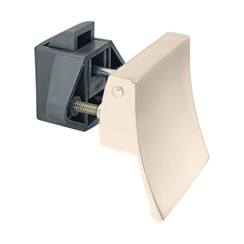 Reliable Caravans Drawer Latchs Handle Push Button Lock for Cabinet Quick Access