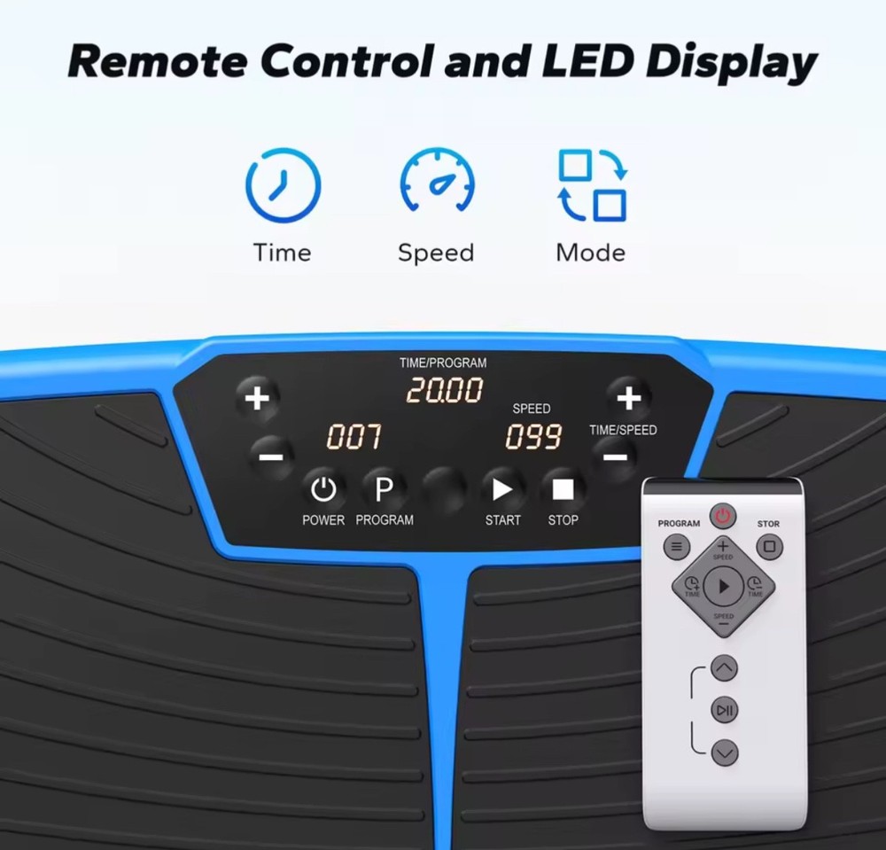 EMS Vibration Plate Exercise Machine for Lymphatic Drainage Relieve Pain