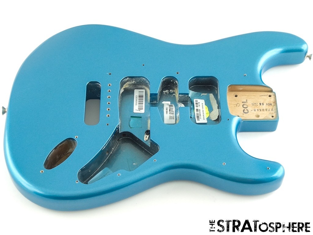 Fender American Professional Classic Strat BODY, USA Faded Lake Placid Blue