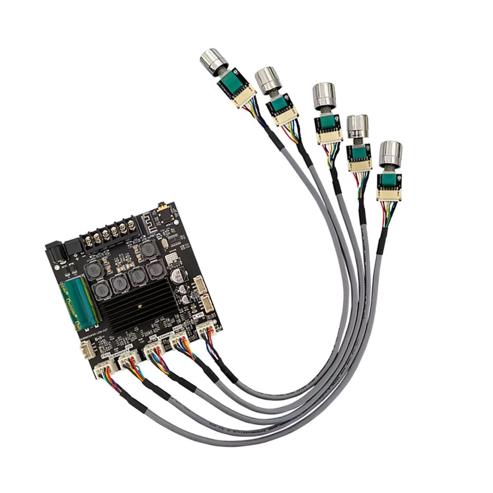 ZK-TB21F Power Amplifier Board Module 2.1 Channel 50W*2+100W Bluetooth