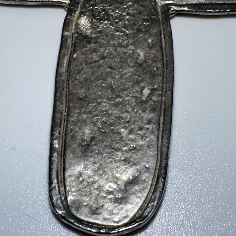Vintage Hand Made Silver Cross
