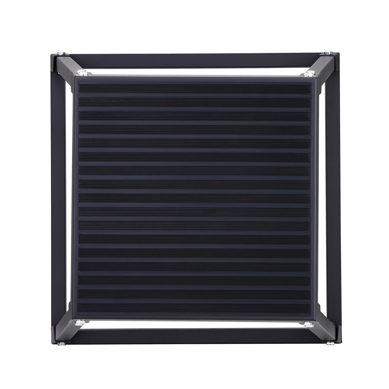 VEVOR 18" Plyometric Jump Box Fitness Exercise Plyo Box Step Cross Black