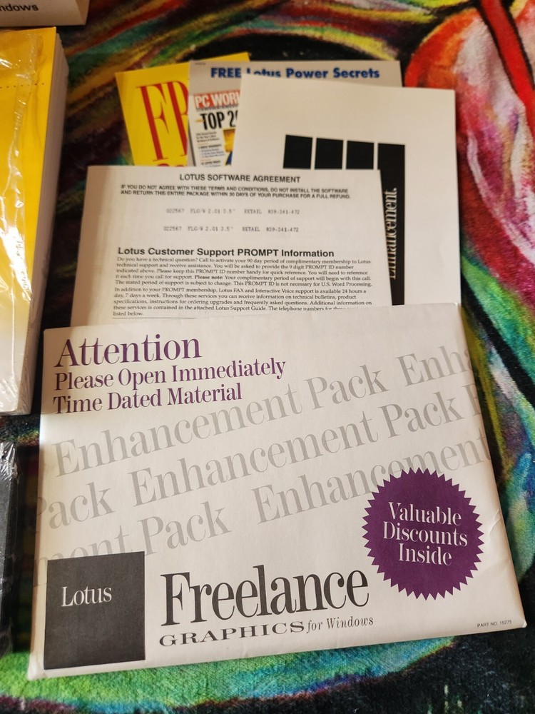 LOTUS Freelance Graphics Release 2 Presentation Graphics for Windows | Sealed