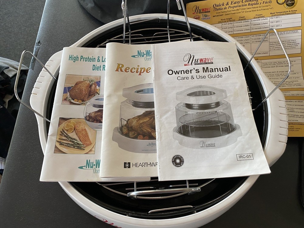 Hearthware NuWave Pro Infrared Oven Model 20331 White Tested