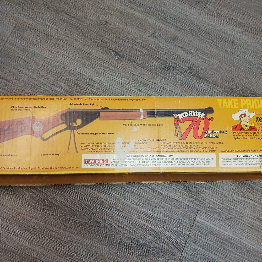 Daisy Red Ryder 70th Anniversary BB Gun Model 1938B