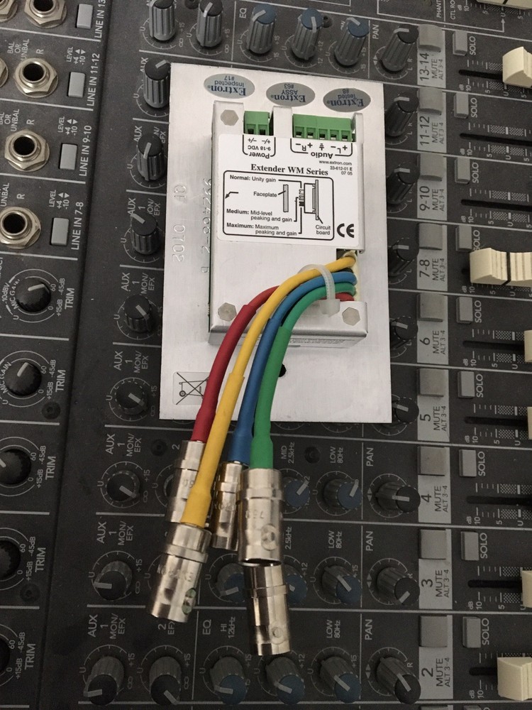 EXTRON EXTENDER WM AAP Audio PC Input