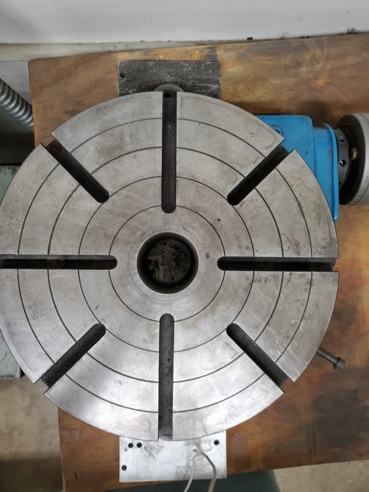 TROYKE 12" PRECISION HORIZONTAL ROTARY TABLE R-12