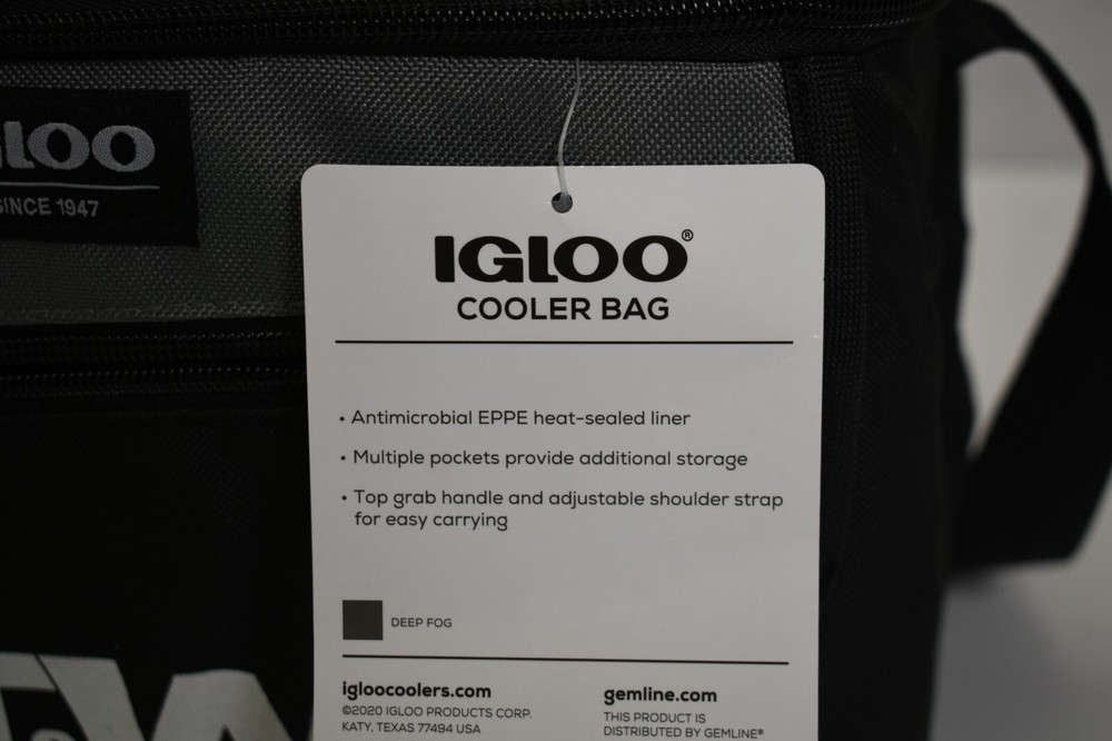 Igloo Yukon Cooler Bag Multiple Pockets Top Grab Strap & Shoulder Strap Branded