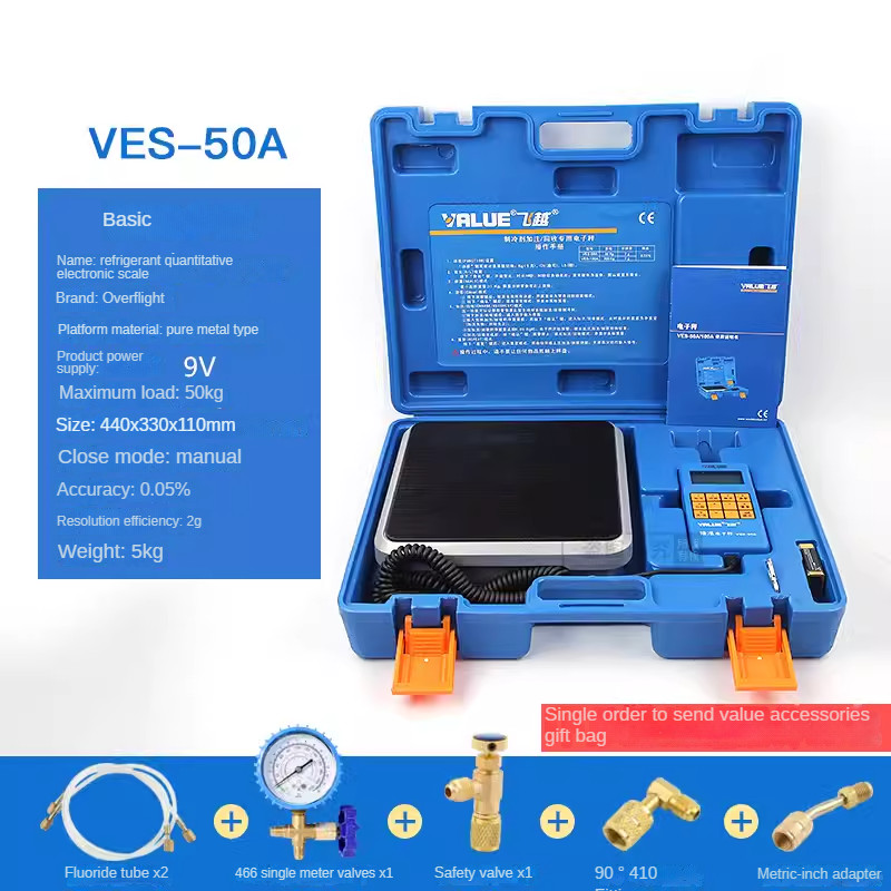 Electronic Scale Called Quantitative Fluorine Balance Scale Refrigeration Tools