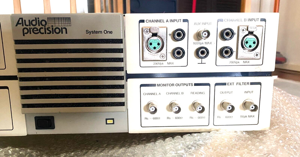 Audio Precision System One SYS1-35111 A Version Power Tested Only