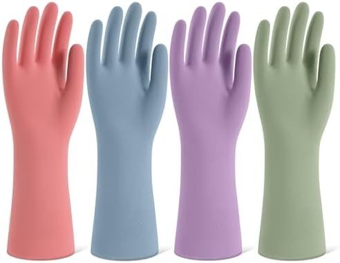Reusable Rubber Cleaning Gloves