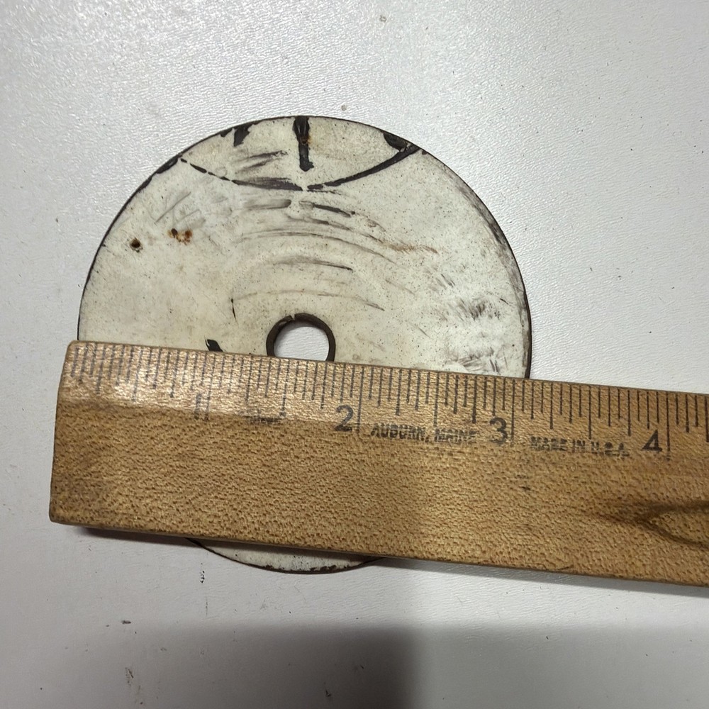 Vintage Germany Cuckoo Clock part plastic Dial Face