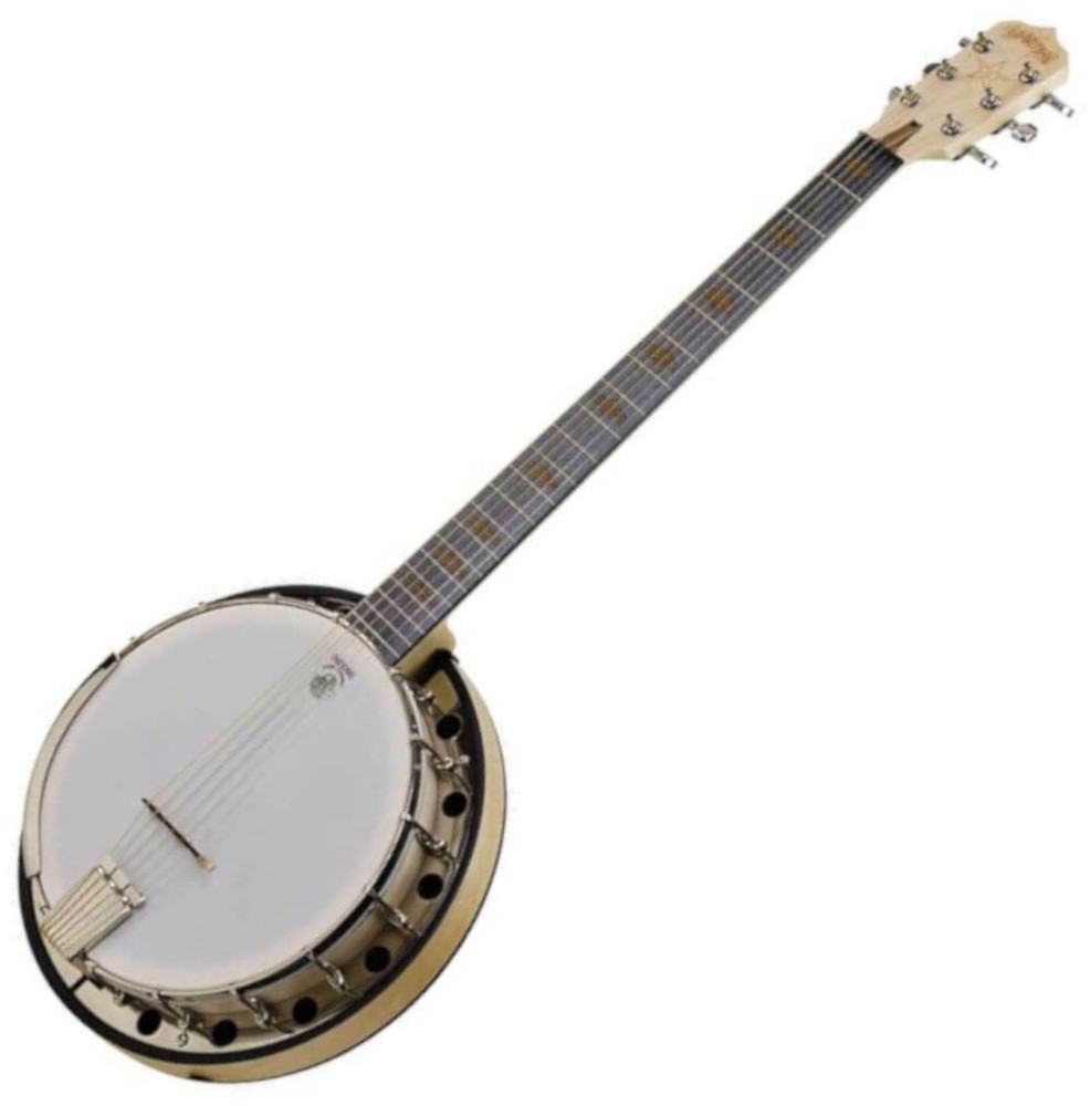 Deering G6SR Goodtime Six w/ Resonator Banjo