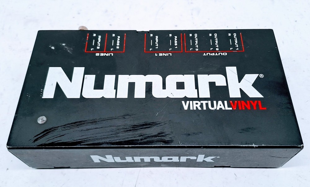 NUMARK Virtual Vinyl DJ Software Package W Installation Cd And Control Lps READ