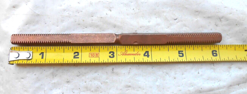 NEW !!!  THREADED DOOR KNOB SPINDLE CONNECTING SHAFT   2 part