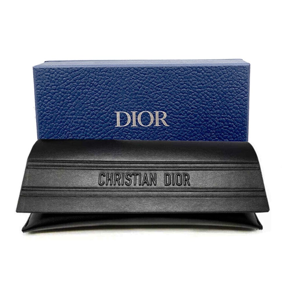 Dior Universal Black Medium Soft Silm Case for Sunglasses w/ Clean Cloth & Box
