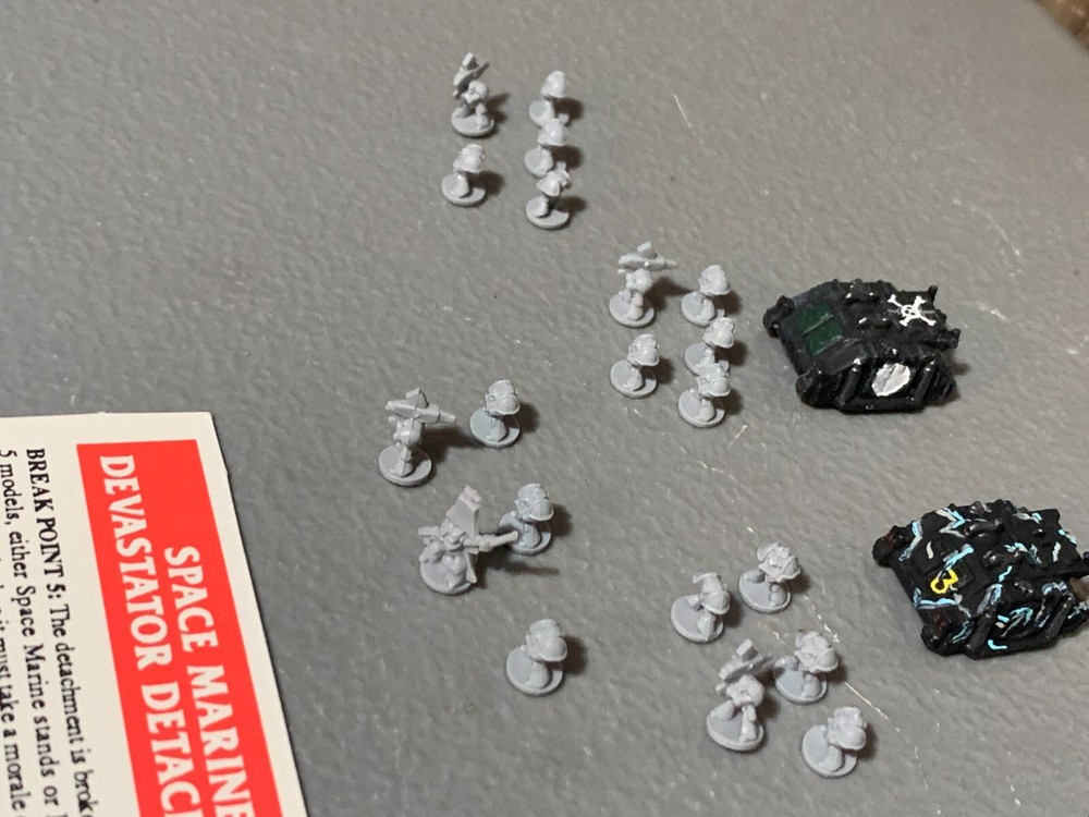 A12532 EPIC WARHAMMER 40K SPACE MARINES DEVASTATOR DETACHMENT GAMES WORKSHOP GW