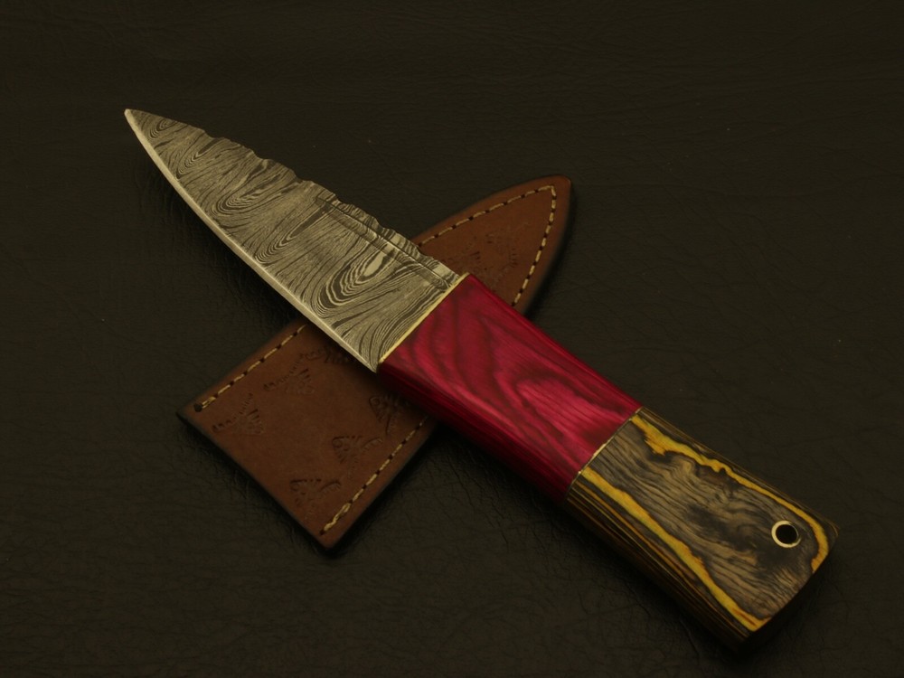 8 inches Celtic Scottish Dirk SGIAN DUBH DAGGER Bone Handle Knife.
