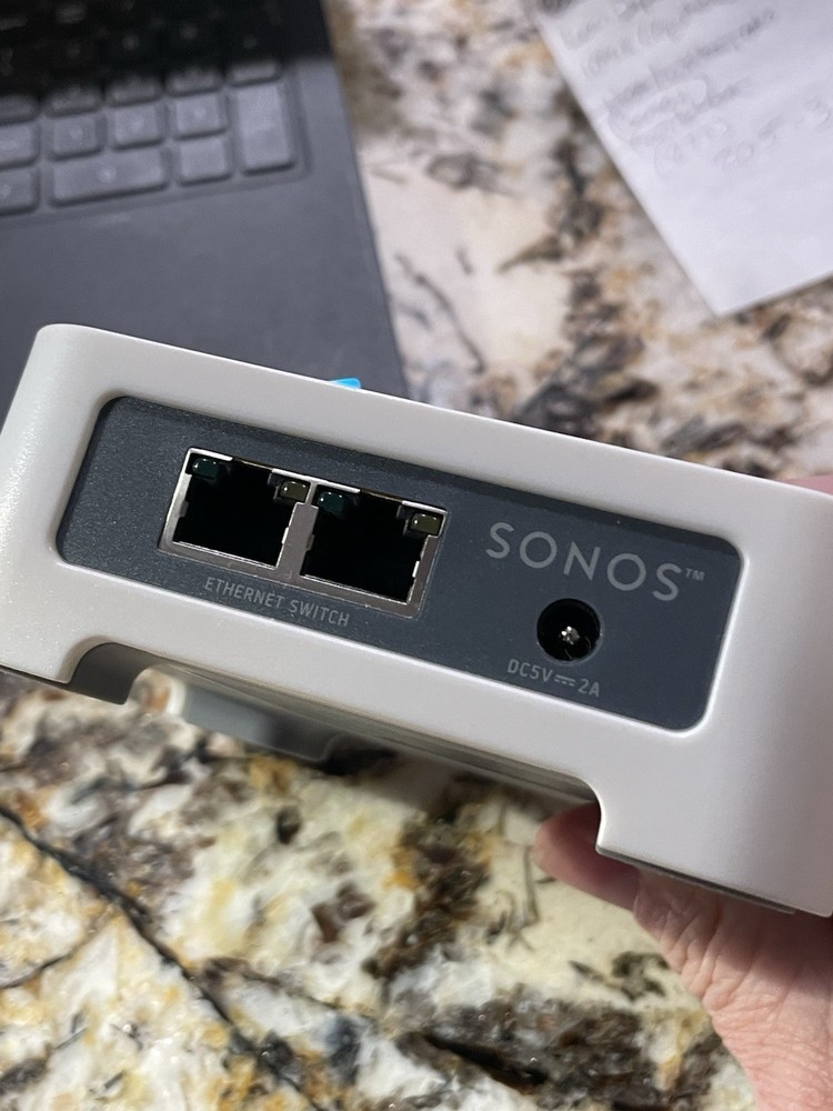 Sonos Bridge Wireless HiFi System - Tested - No Power Adapter, Box Only