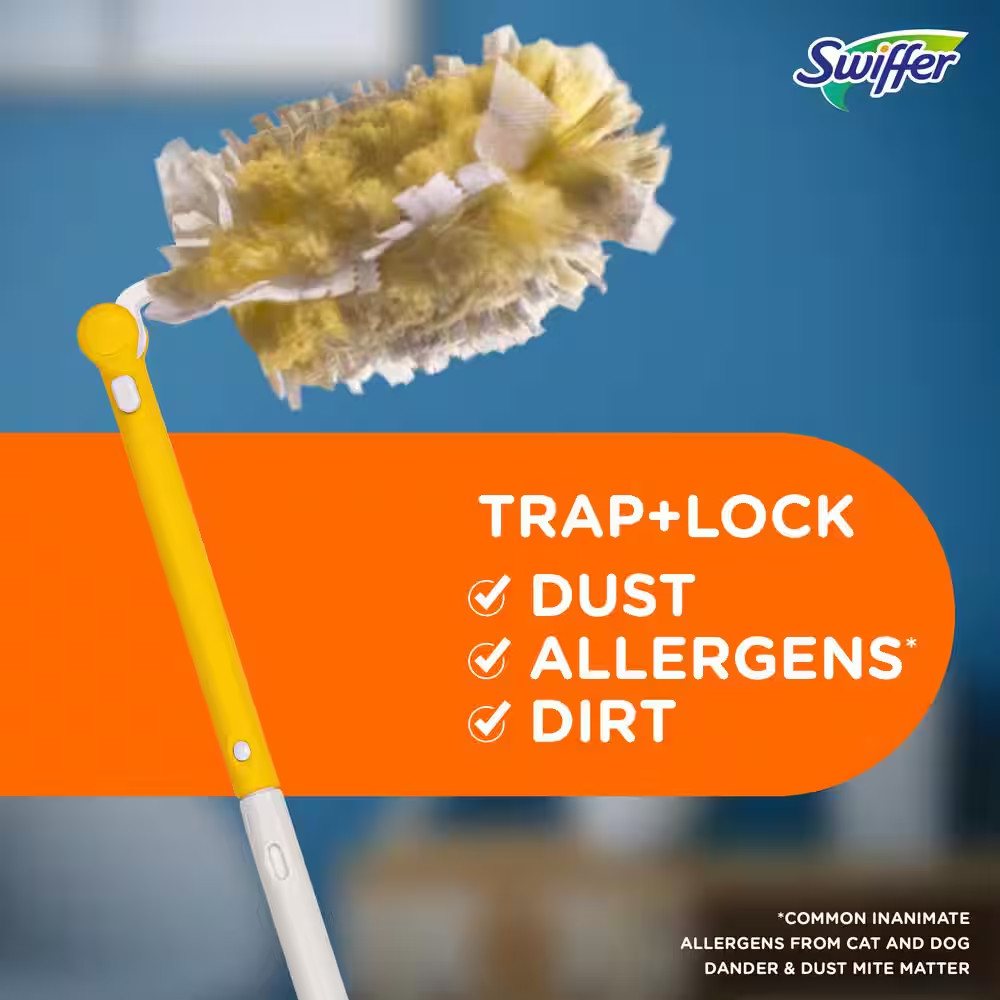 360 Unstopables Multi-Surface Heavy-Duty Fresh Scent Microfiber Duster (11 Refil