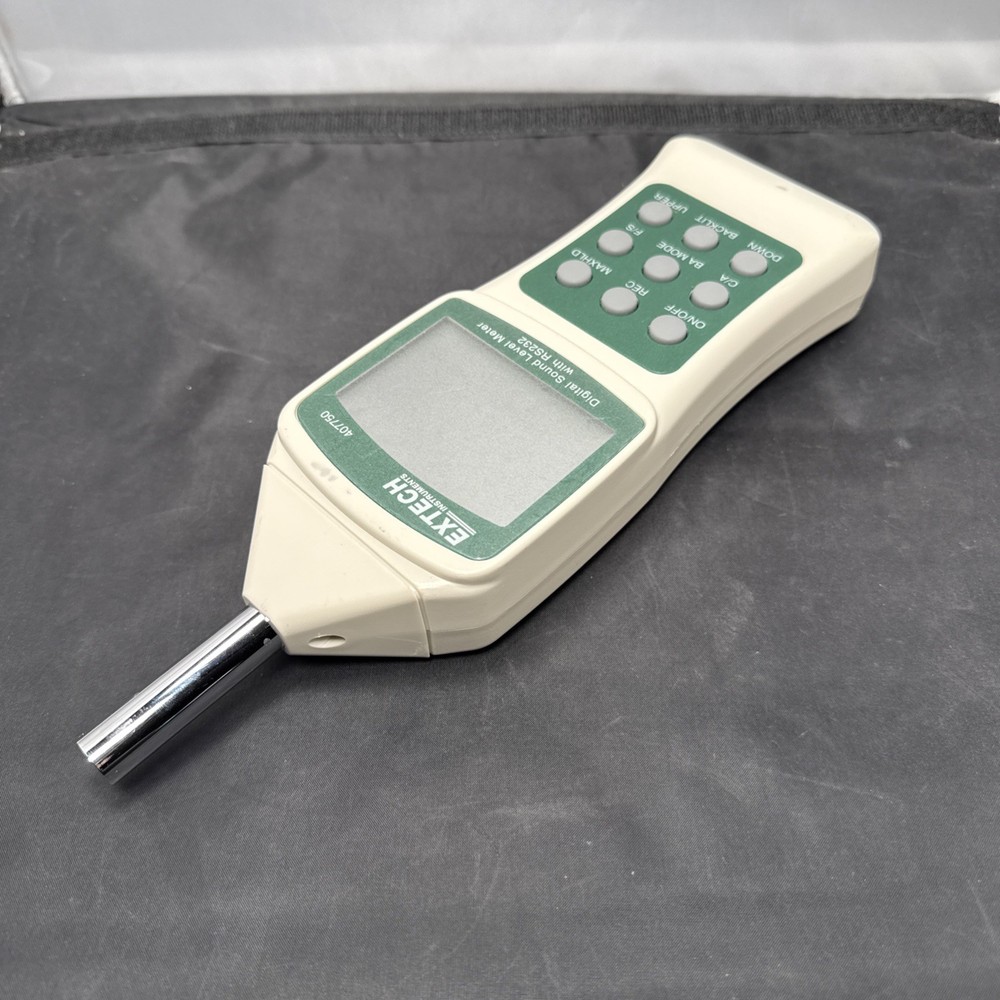 Extech Instruments 407750 Digital Sound Level Meter with RS232