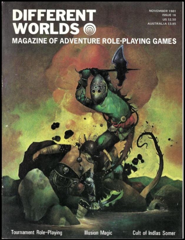 DIFFERENT WORLDS RPG MAGAZINE 30 Unique Issues On USB Flash Drive