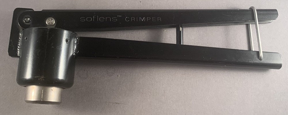 SOFLENS CRIMPER FOIL CAP SEALER - OPTICIANS TOOL