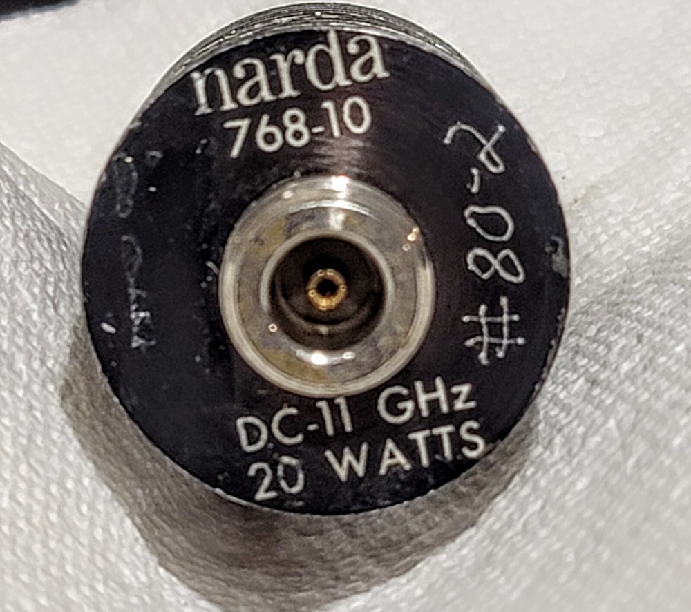 Narda Coaxial Attenuator Model 768-10