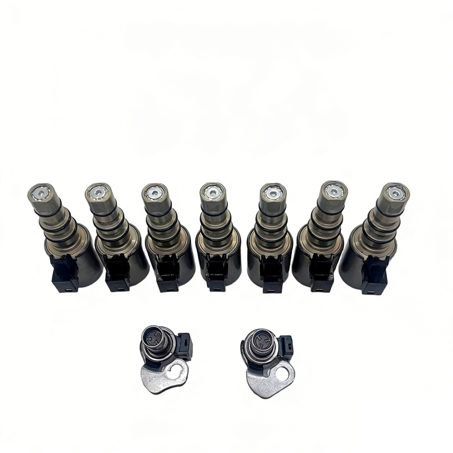 9X NEW 8L90 8L45 8L50 valve body solenoid kit ( includes all 9 solenoids needed)