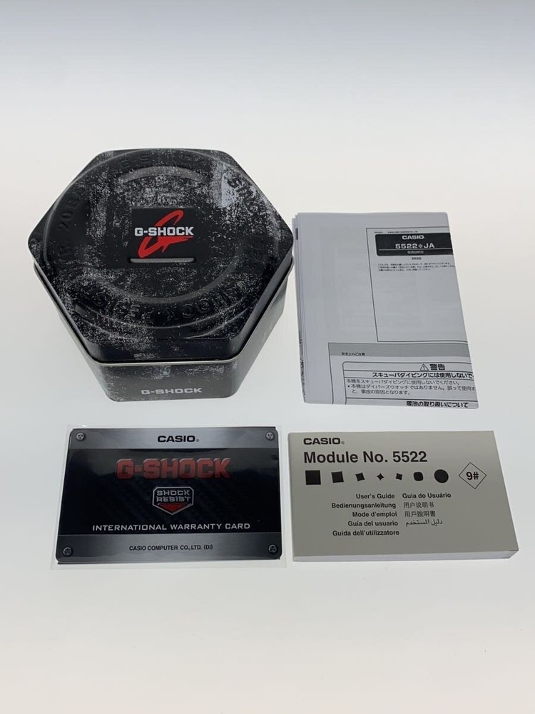 CASIO Quartz Watch G SHOCK Digital Analog CLR