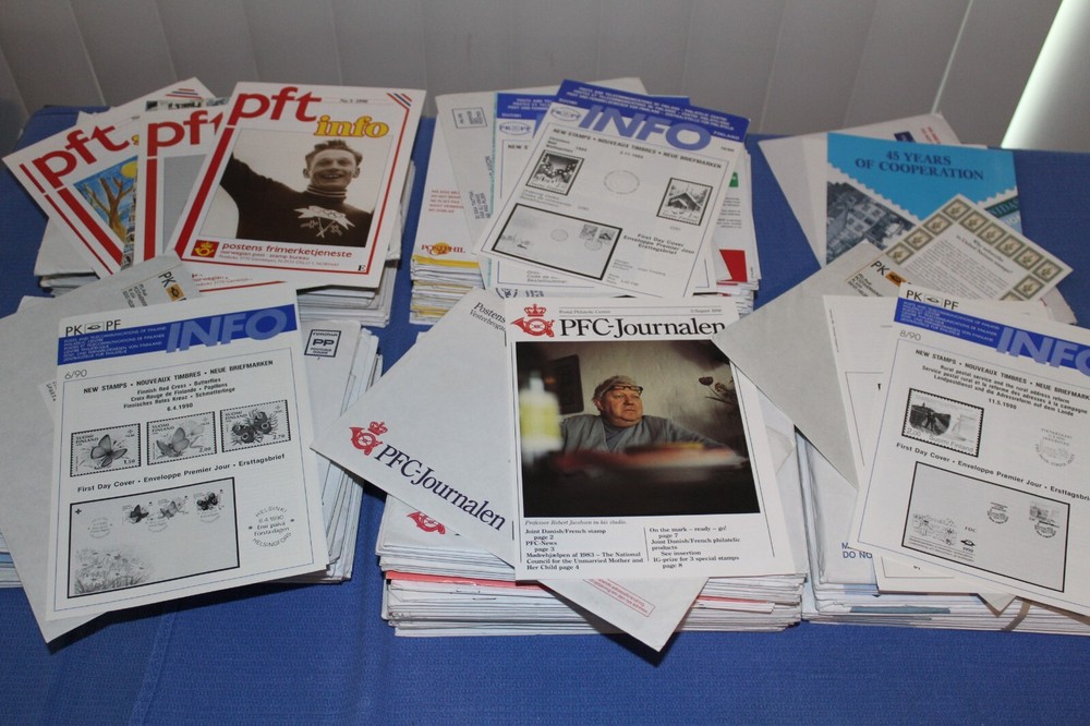 Scandinavia Related Post Journal Catalogs Flyers Excellent BlueLakeStamps Useful