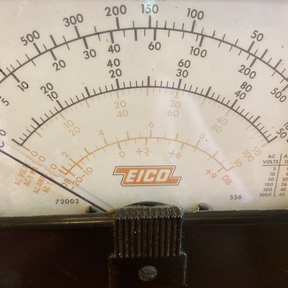EICO - Vintage OHMS Electronics Inst. 556