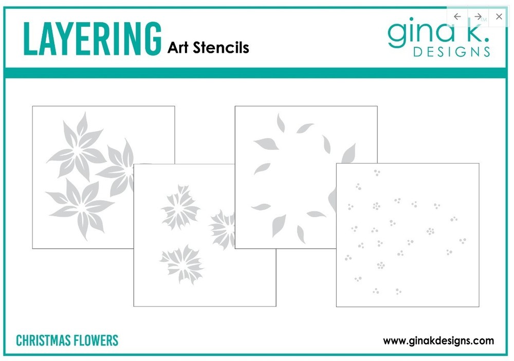 Gina K Designs Layering Stencils