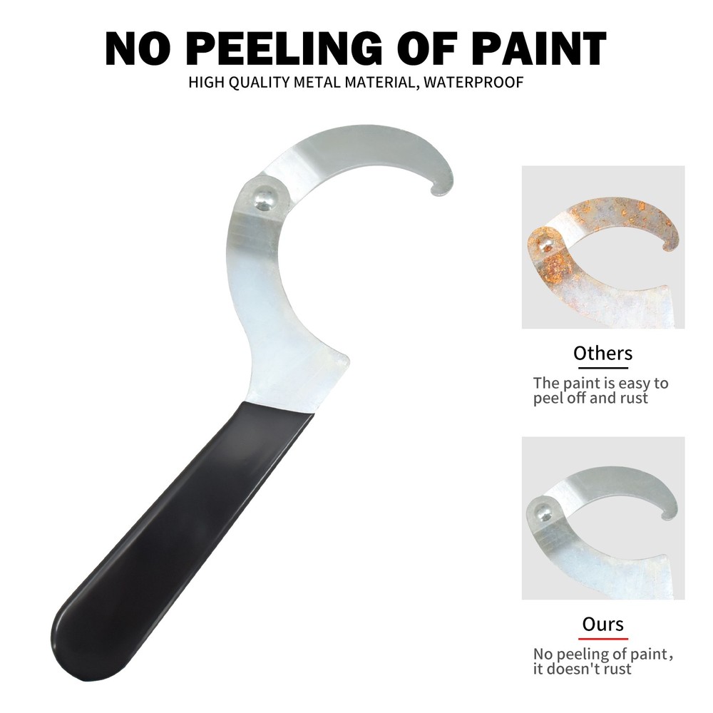 Motorcycle Adjustment Wrench Adjustable Coilover Shock Absorber Round C Spanner