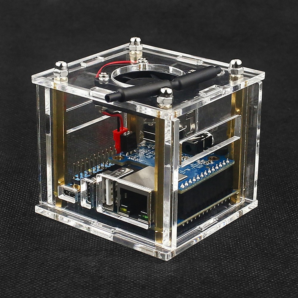 Acrylic Case Transparent Enclosure Clear Protective Case For Orange Pi Zero 3