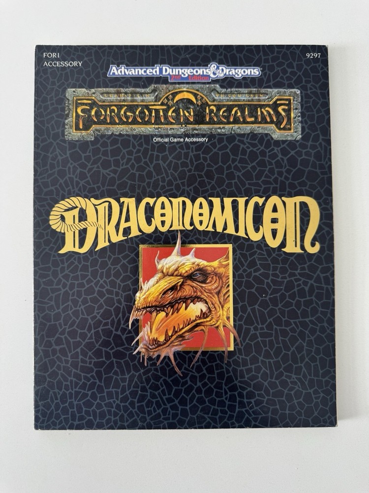 Advanced Dungeons And Dragons Forgotten Realms Dragonomicon