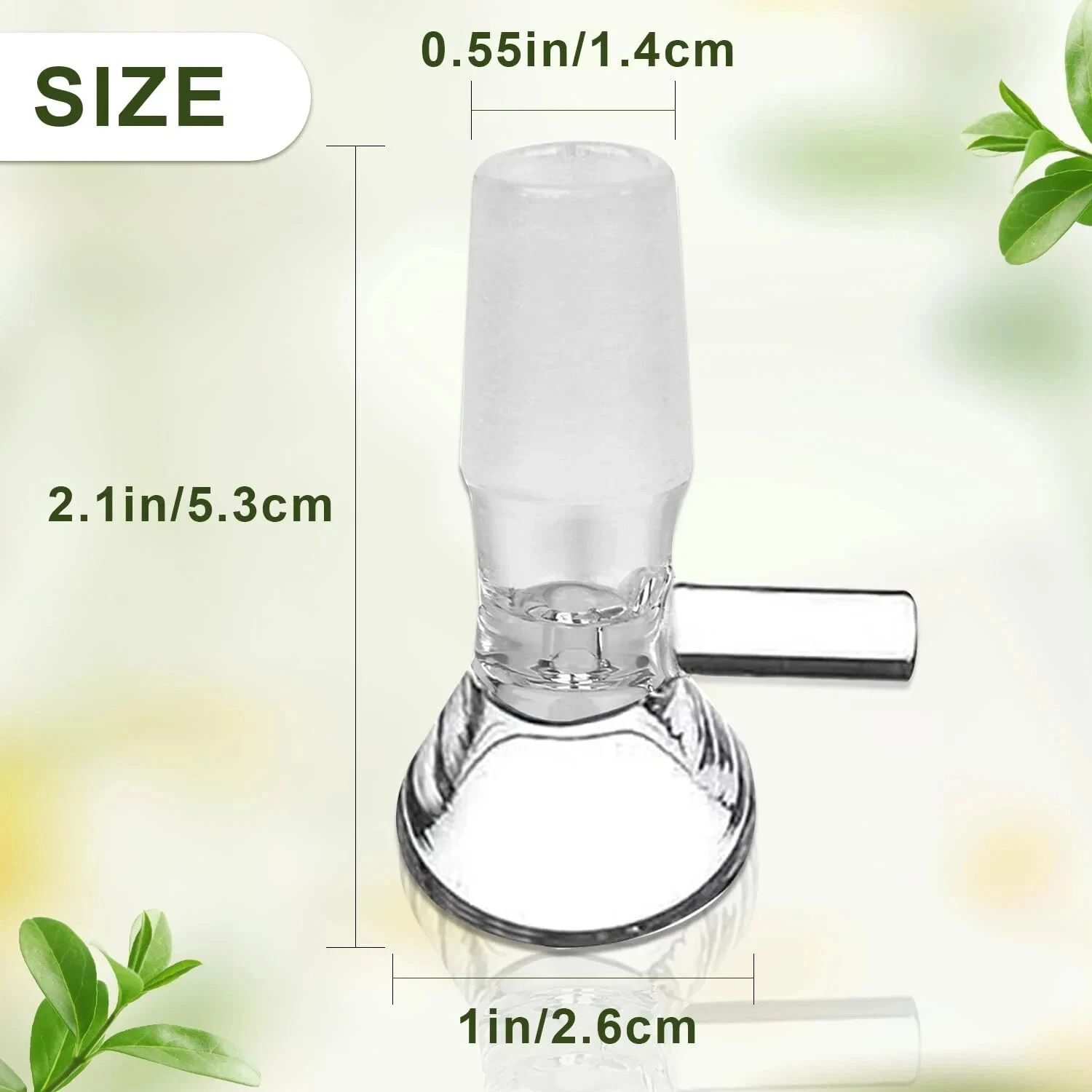 (10 PACK) 14MM Male Glass Bowl For Water Tobacco Pipe Bong Replacement Head -USA