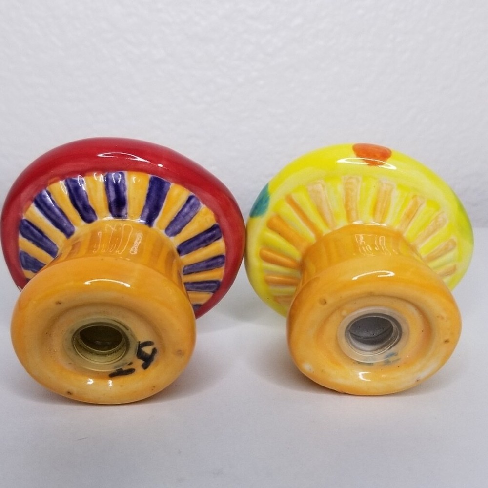 Mushroom Salt and Pepper Shaker Set 2.5" Tall