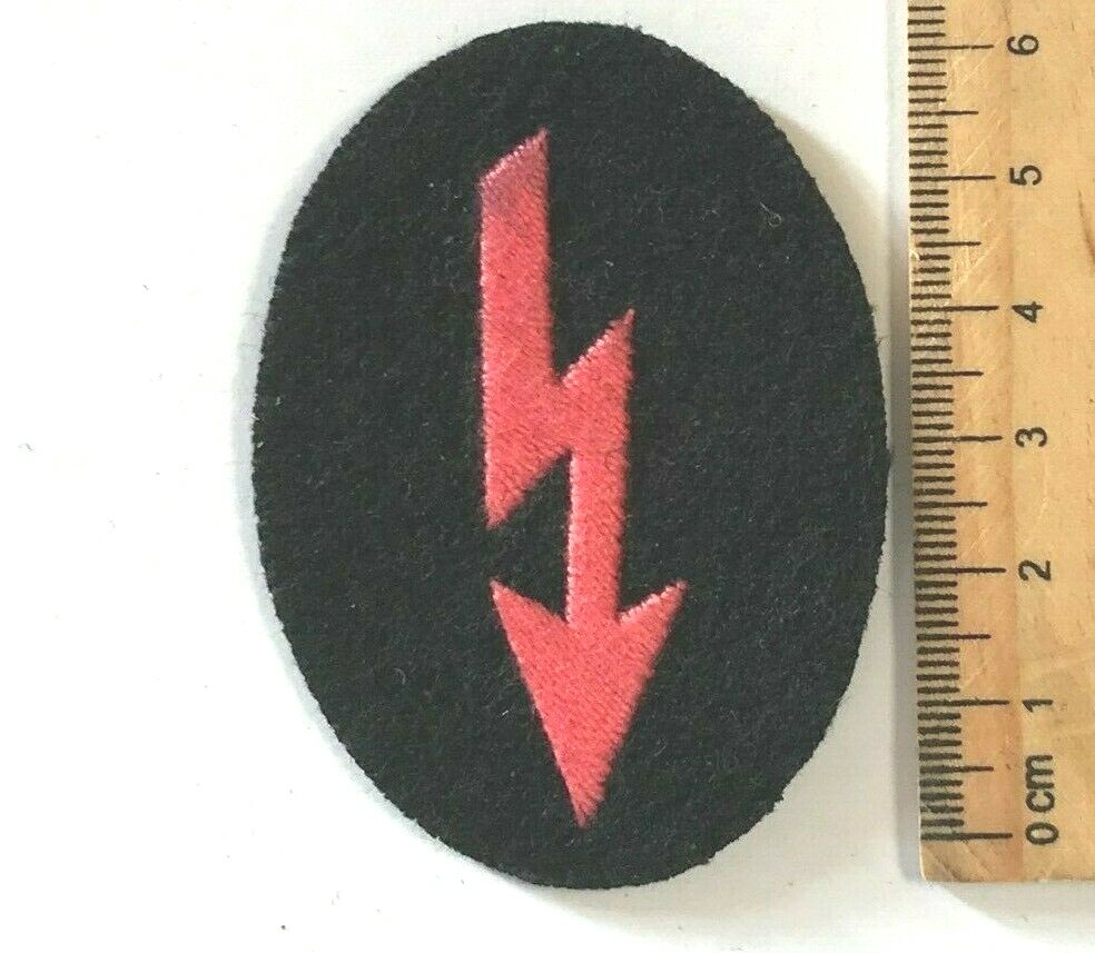 German army WW 2 PANZER SIGNALS Patch