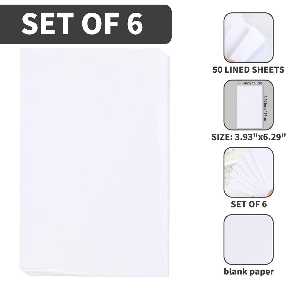 Note Pads Memo Pads Small Notepad 50 Sheets 4X6 note pad Scratch Pads for Wri...