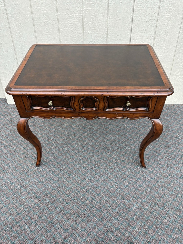 67296 DREXEL HERITAGE Console Library Table Desk with Drawer