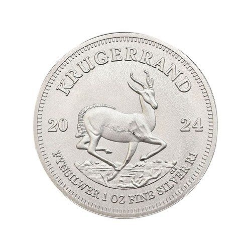 2024 South Africa Silver Krugerrand Coin 1 oz.Silver New in a Capsule