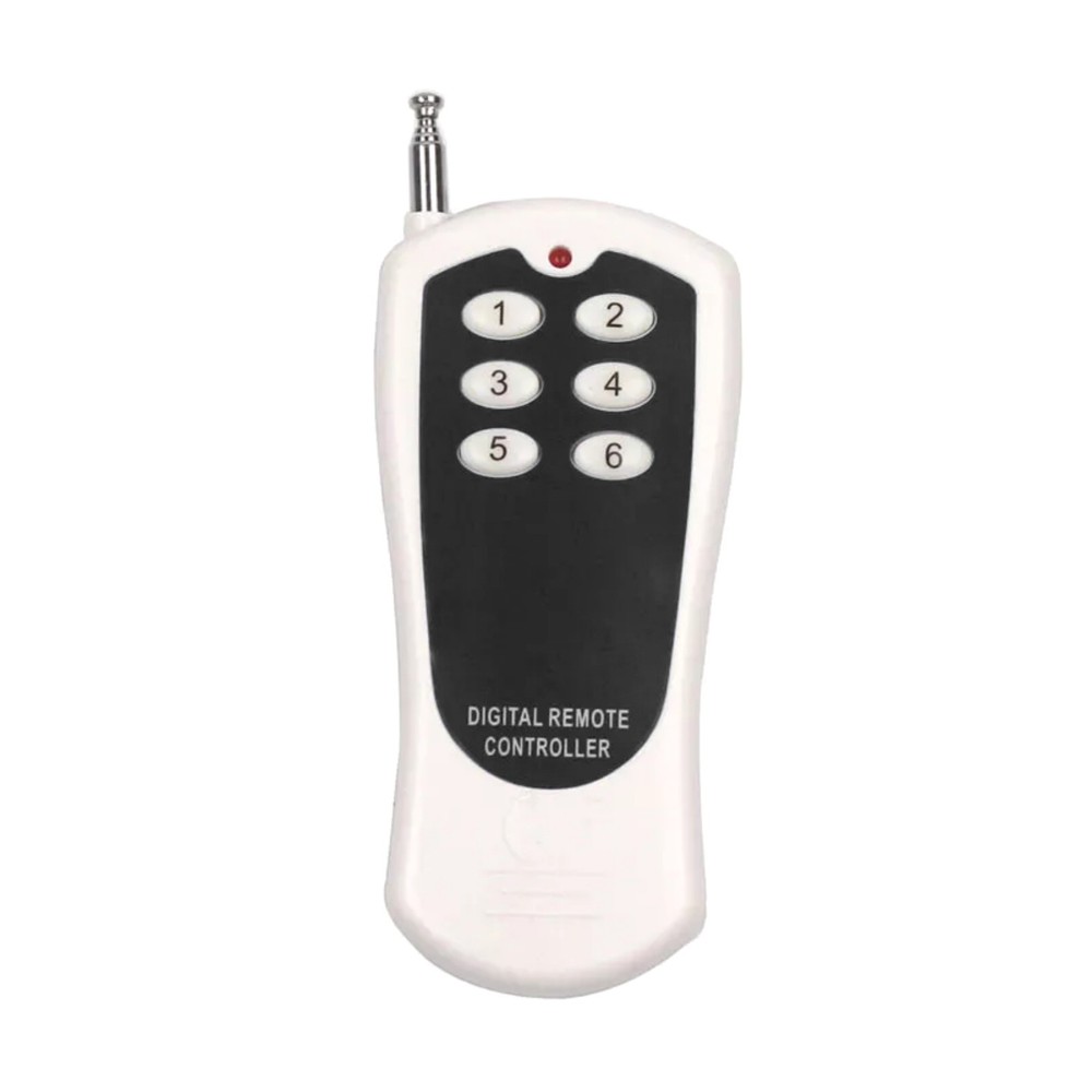 6CH Channel Relay RF Wireless Remote Control Switch Transmitter Receiver Parts