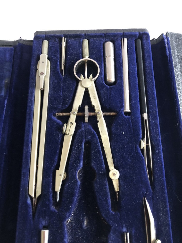 K&E Drafting Set DORIC Jupiter 9406 B Engineering Design Made In Germany READ D2