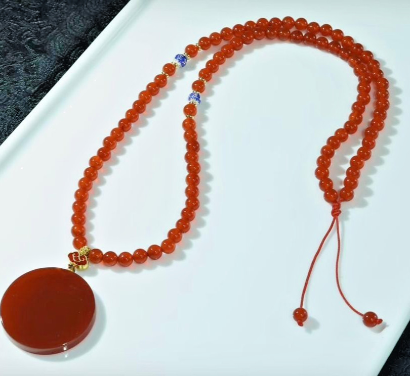 Red Agate Necklace