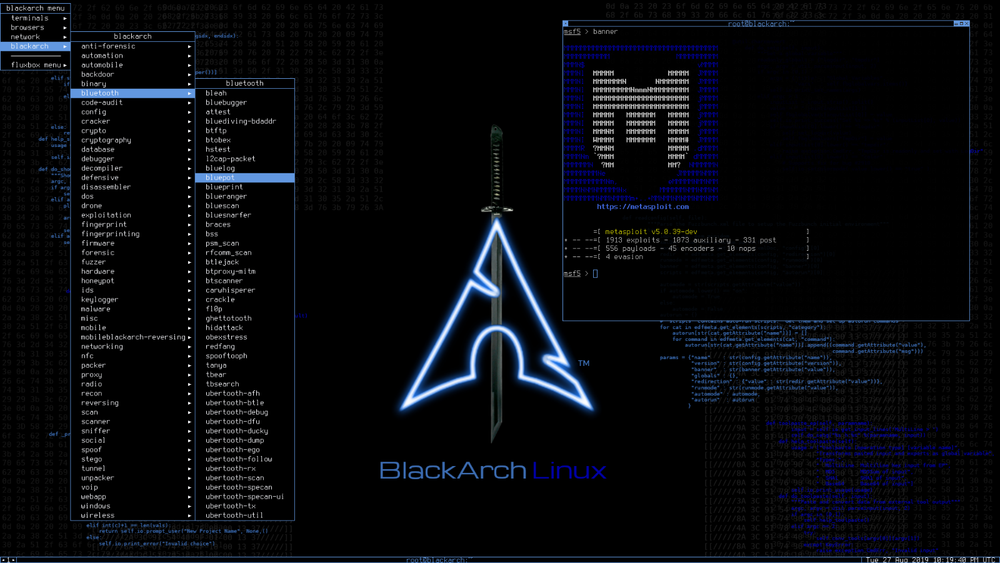 BlackArch Linux 2023.04.01 Bootable Live 32 Gb USB 3.2 Penetration Testing 64 Bt
