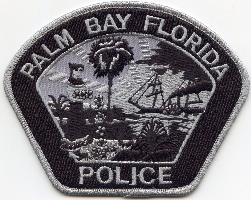 PALM BAY FLORIDA subdued POLICE PATCH