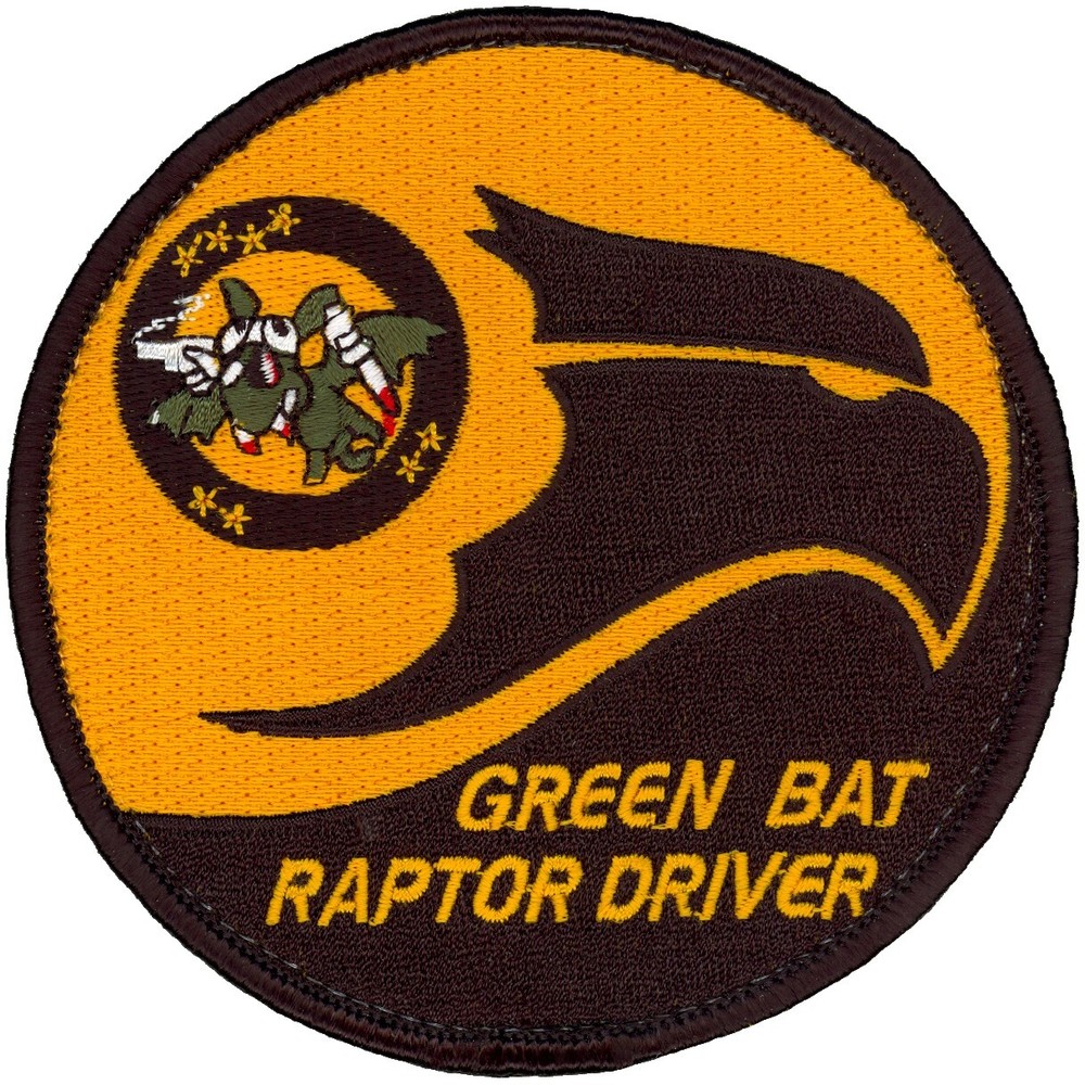 USAF 422d TEST & EVALUATION SQUADRON F-22 RAPTOR DRIVER PATCH