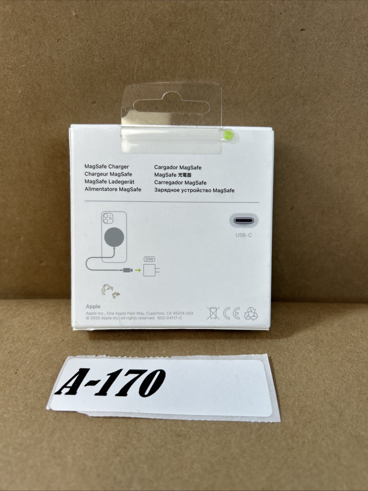 Apple MagSafe Charger USB-C Wireless Fast Charger for iPhone MHXH3AM/A